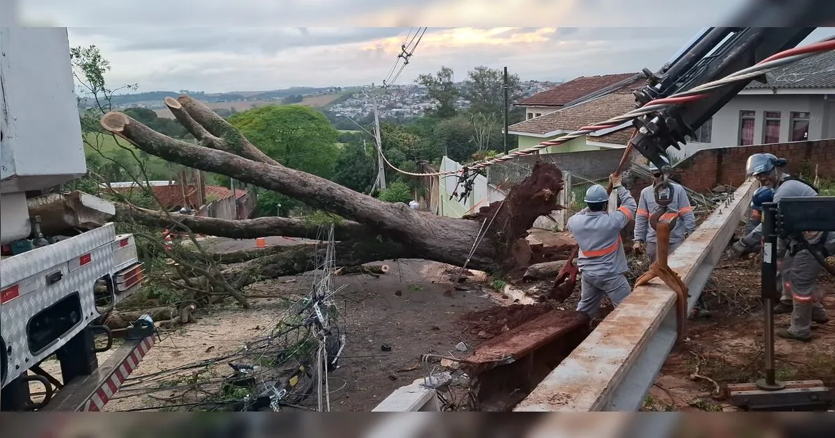 Imóveis ainda sem luz estão espalhados por vários pontos de Apucarana, diz Copel