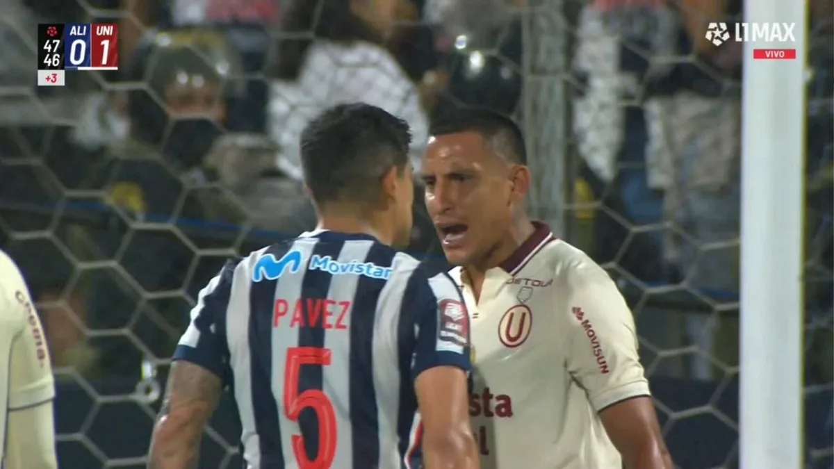 Tensa discusión entre Álex Valera y Estaban Pavez originó gresca en Alianza Lima vs Universitario por Torneo Clausura 2026