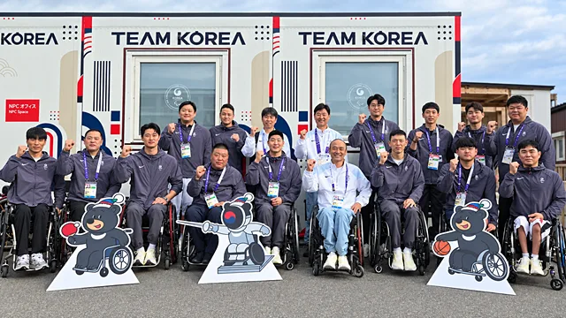 [온라인 라운지]체육공단, 장애인AG 대표팀에 격려금 전달