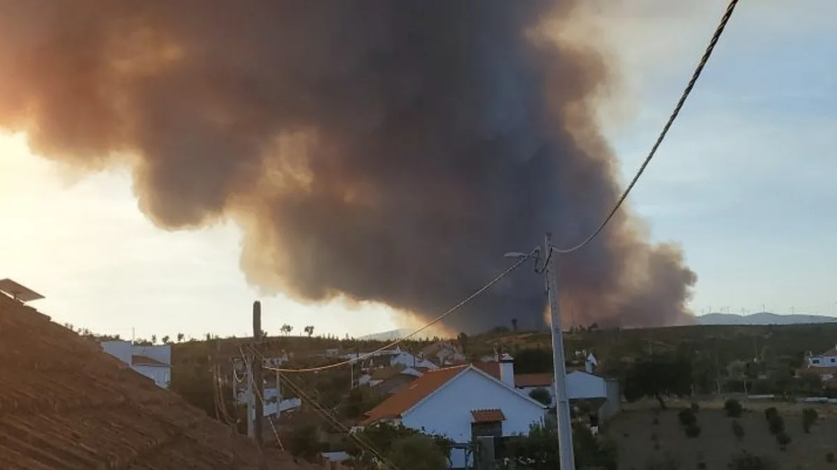 Incêndio mobiliza mais de 400 operacionais em Proença-a-Nova
