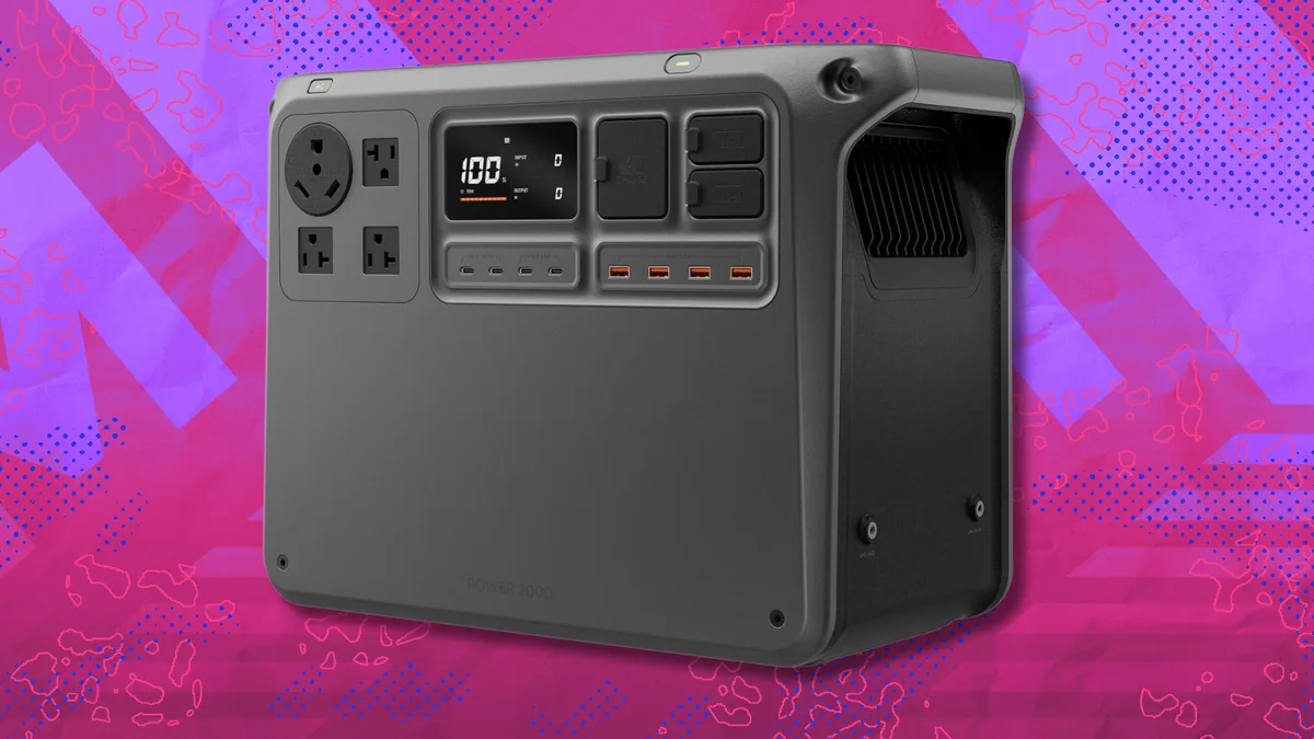Stay prepared for any power situation with 41% off the DJI Power 2000 Portable Power Station