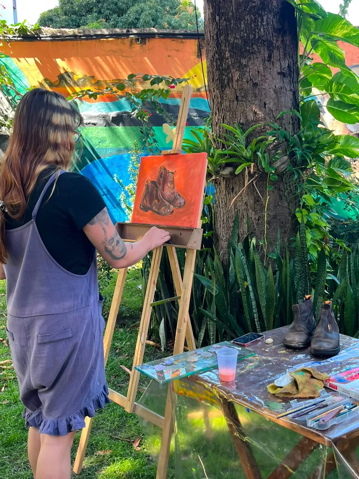 Rua da Imperatriz, no Centro do Recife, recebe manhã de arte com pinturas, desenhos e música neste sábado (19)