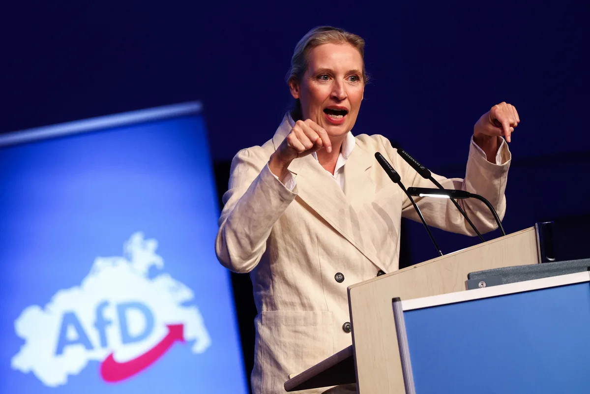 La líder de AfD pidió la renuncia del canciller Friedrich Merz tras el duro revés de su partido en las regionales alemanas