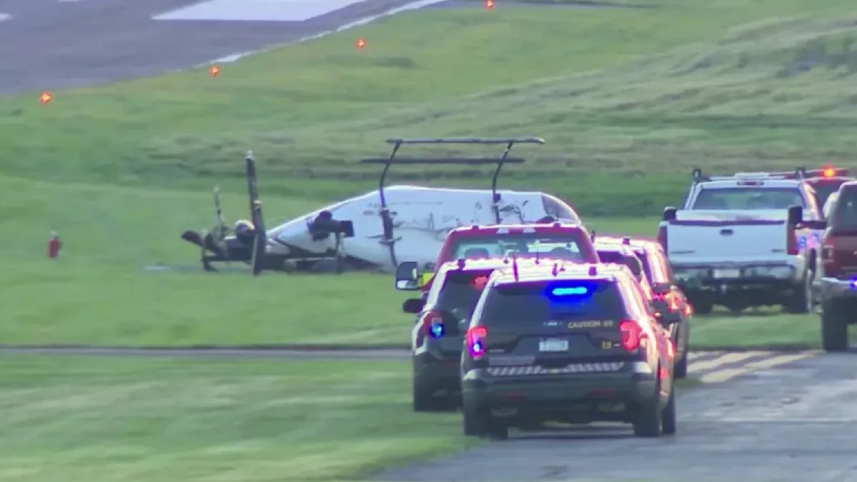 Un piloto murió y dos agentes resultaron heridos tras choque de un avión y un helicóptero en Pensilvania