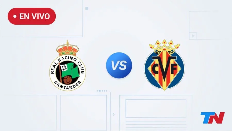 Racing S. empató con Villarreal 2 a 2 por la fecha 1 de La Liga de España