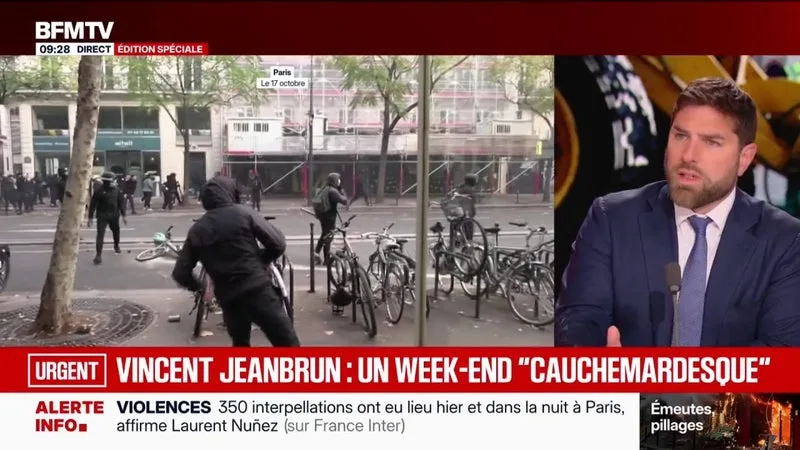 "Il faut que les sanctions soient rapides, extrêmement fortes et immédiates", réclame Vincent Jeanbrun, ministre de la Ville