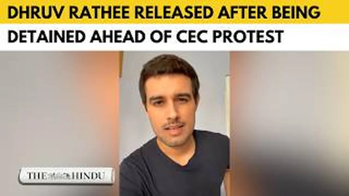 Dhruv Rathee, CJP leaders released after detention amid Delhi protest crackdown