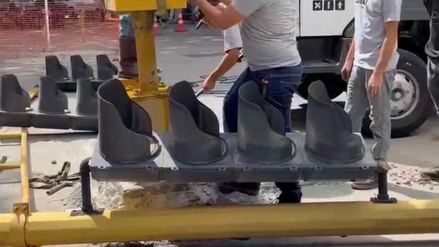 Toma previsiones: La razón por la que quitaron los semáforos en esta avenida en Las Mercedes