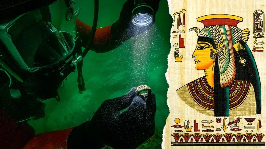 Sunken royal palace with Cleopatra link yields rare find tied to long-lost wonder of ancient world