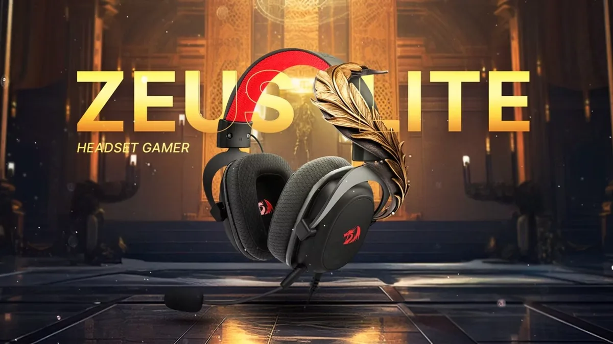 Redragon Zeus Lite com 40% de desconto: esse headset gamer custa pouco e entrega muito