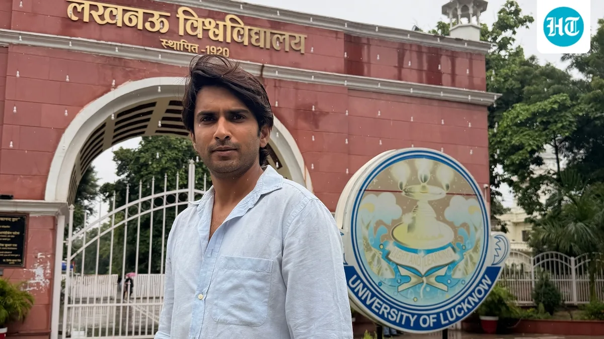Actor Anud Singh Dhaka’s love affair with Lucknow University: Playing LU student thrice is really something special