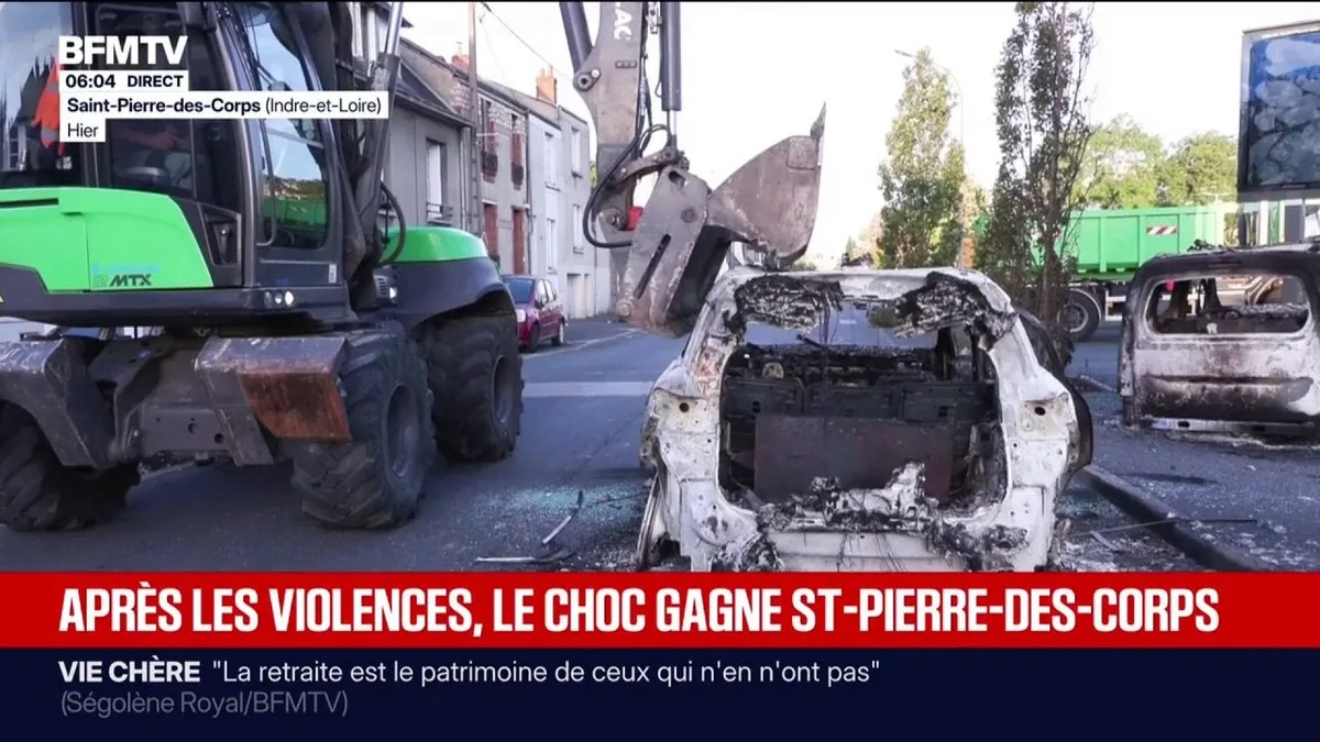 "Il y a un sentiment d'abandon": après les violences, la ville de Saint-Pierre-des-Corps reste sous le choc