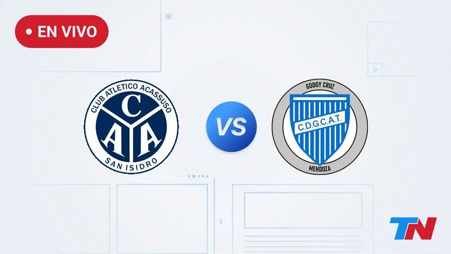 Acassuso vs Godoy Cruz en vivo por la fecha 26 de la Primera Nacional: hora, dónde ver y formaciones