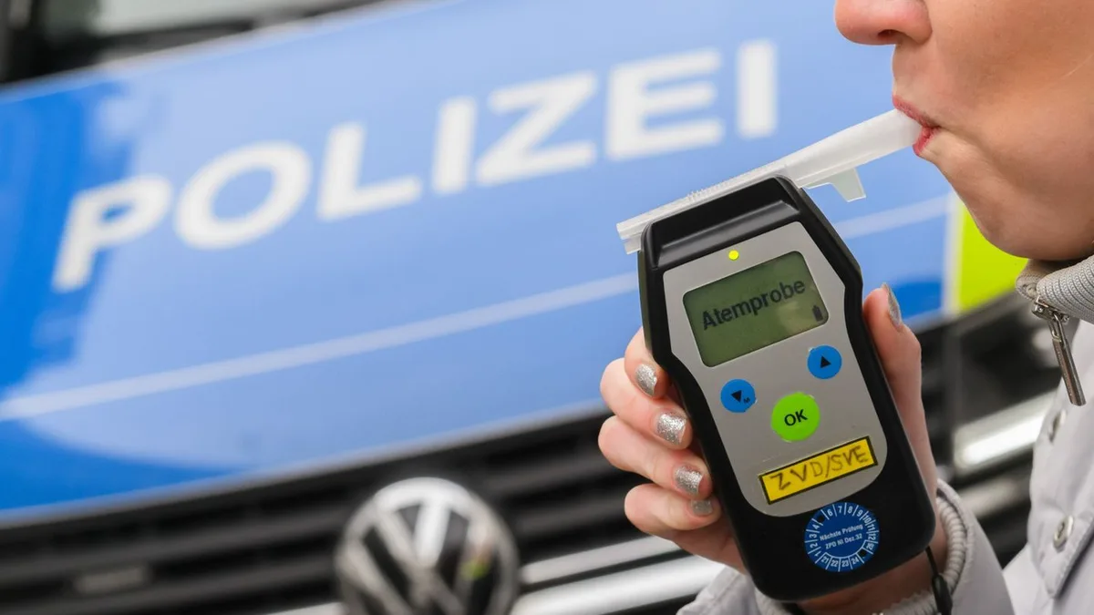Strafverfahren: Autofahrerin mit 4,33 Promille auf Parkplatz erwischt
