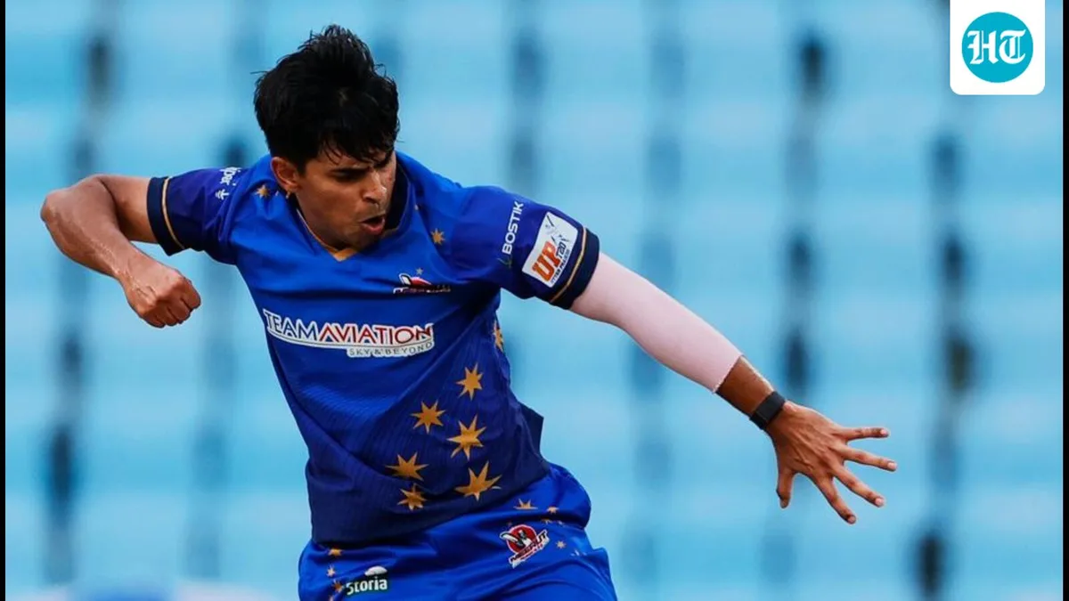 Kartik Tyagi – in the band of young Indian pacers with blistering pace
