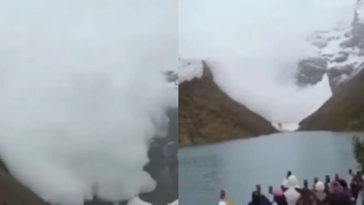 Nueva avalancha se registró en la laguna Humantay mientras turistas observaban el desprendimiento desde las inmediaciones del atractivo