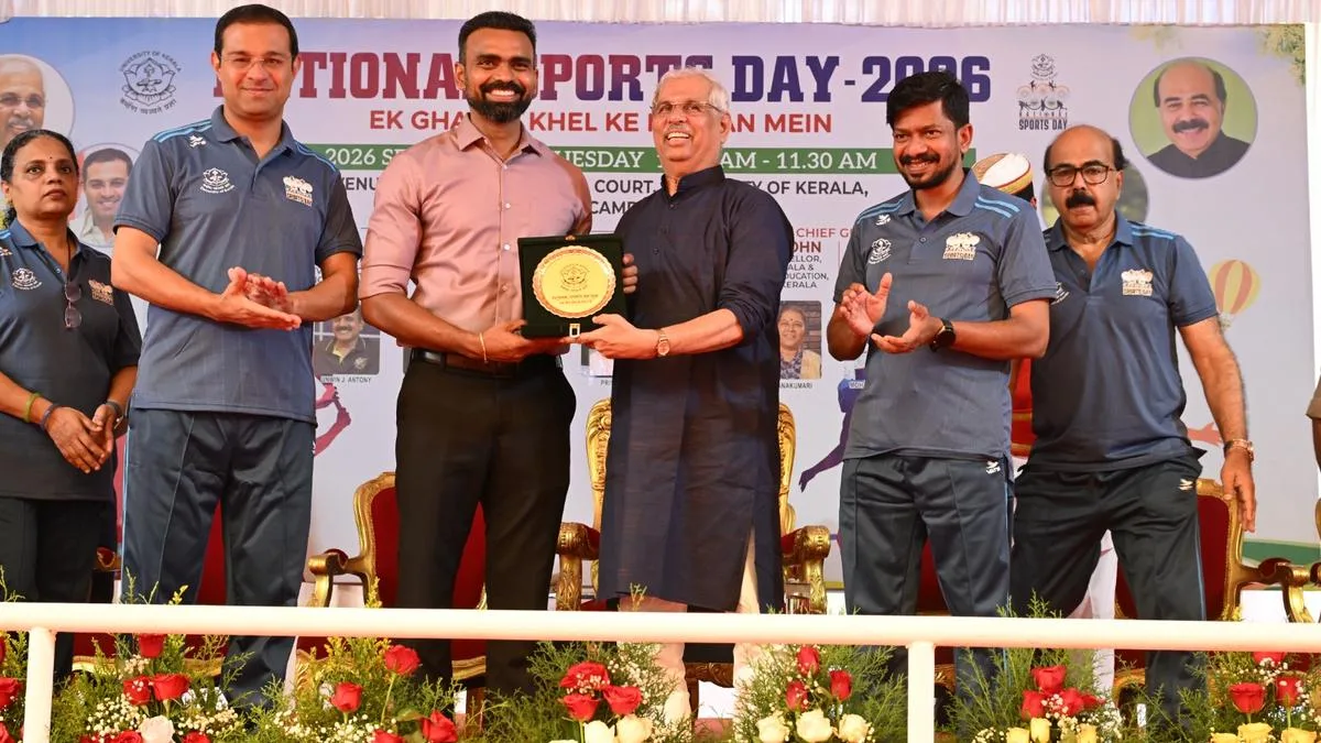 Vande Mataram sung in full twice at Kerala University Sports Day event with Governor, Ministers on stage