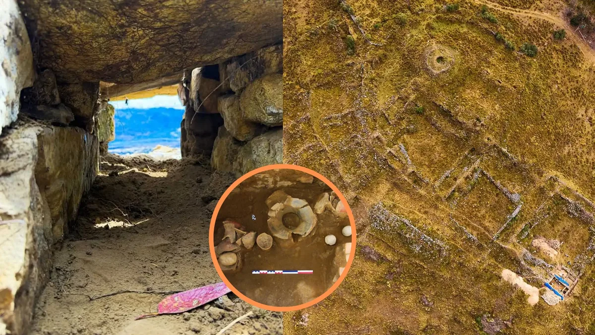 ¿Por qué colocaron 18 vasijas y una huanca para sellar un recinto? El hallazgo ritual que sorprende a los arqueólogos en Cajamarca