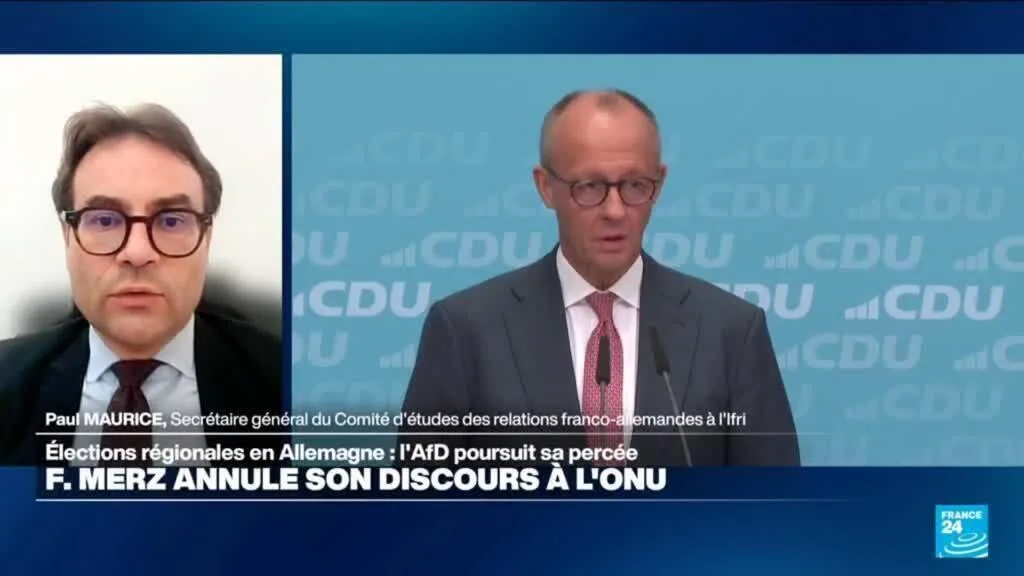 Allemagne : "Pour la première fois de son histoire, la CDU va être exclue d'un parlement régional"