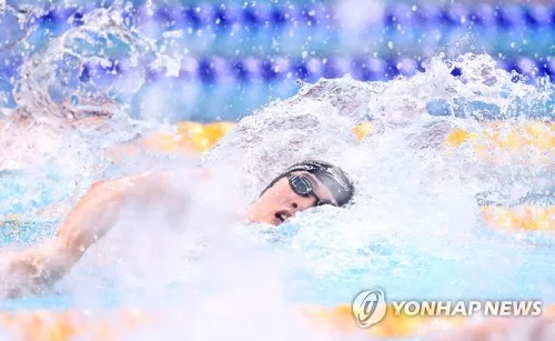 [아시안게임] 자유형 100ｍ 동메달 획득한 황선우 "최선 다하고 왔다"