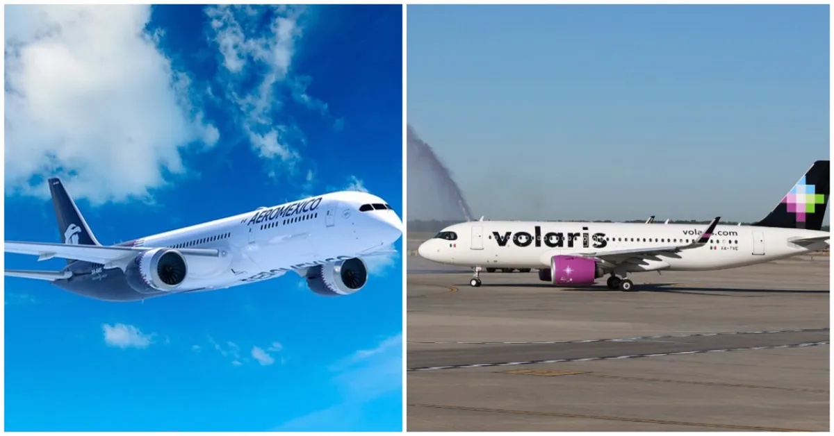 Aeroméxico y Volaris abren nuevas rutas: las ciudades que ganan vuelos directos este año