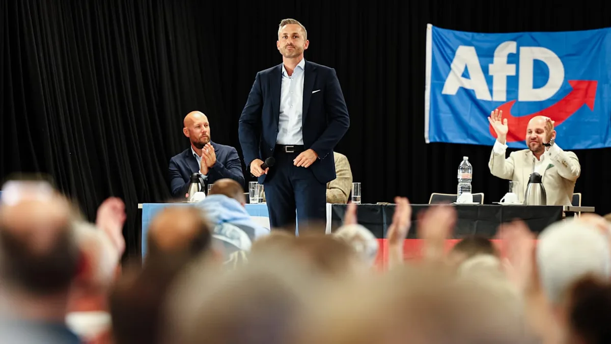 Familien, Handwerker, Rechtsextreme - Wer jetzt Siegmund im AfD-Wahlkampf zujubelt