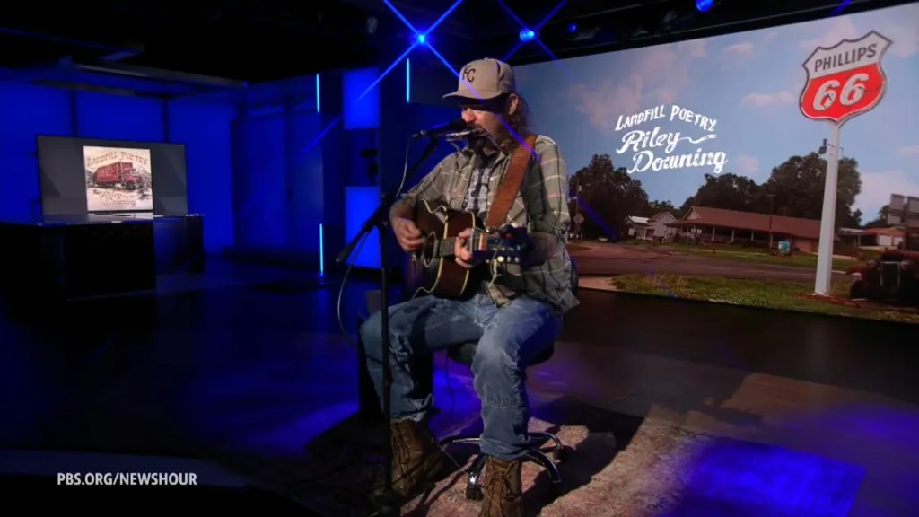 Riley Downing sings about the overlooked corners of American life in 'Landfill Poetry'