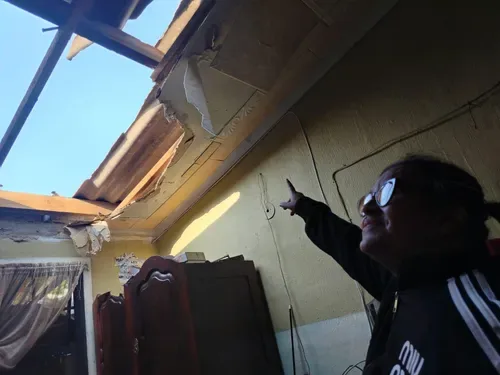 ‘Mini tornado’ leaves Tafelsig homes damaged