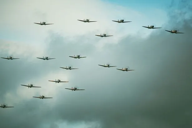 Iconic Spitfires honoured at Duxford Battle of Britain airshow to mark 90-year milestone