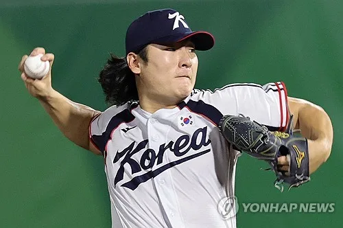 [아시안게임] 곽빈 1OK 무피안타 무실점 역투…한국 야구, 대만 완파(종합)