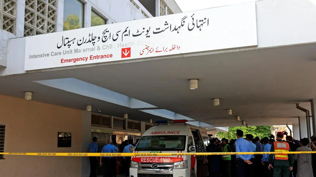 14 infants killed in fire at Pakistan’s Islamabad hospital, report says