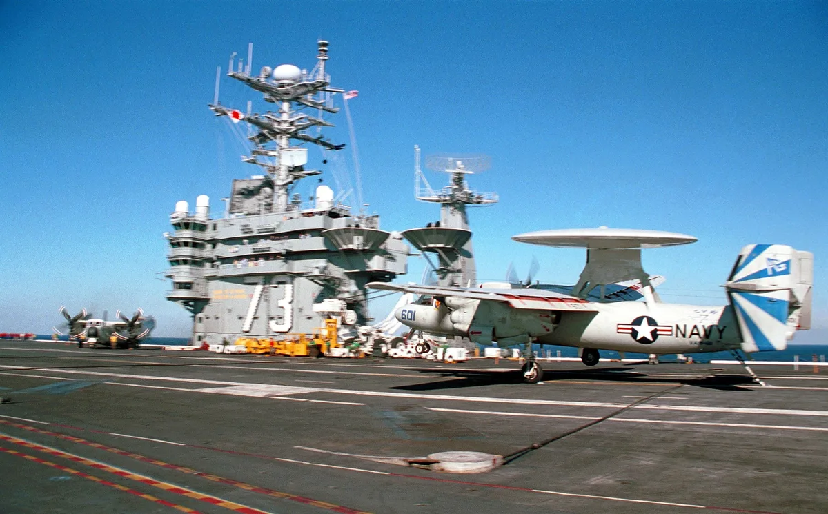 25 Years Ago, One U.S. Navy Aircraft Carrier Responded To 9/11 Attacks