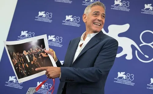 George Clooney arremete contra Trump en Venecia: “Quizá ahora mismo tenemos una caquistocracia”
