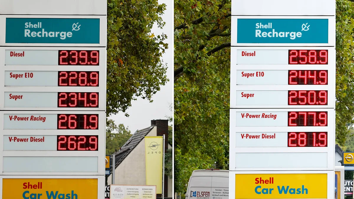 Sprit seit Tagen teuer wie nie - Dieselpreis kratzt am Allzeithoch