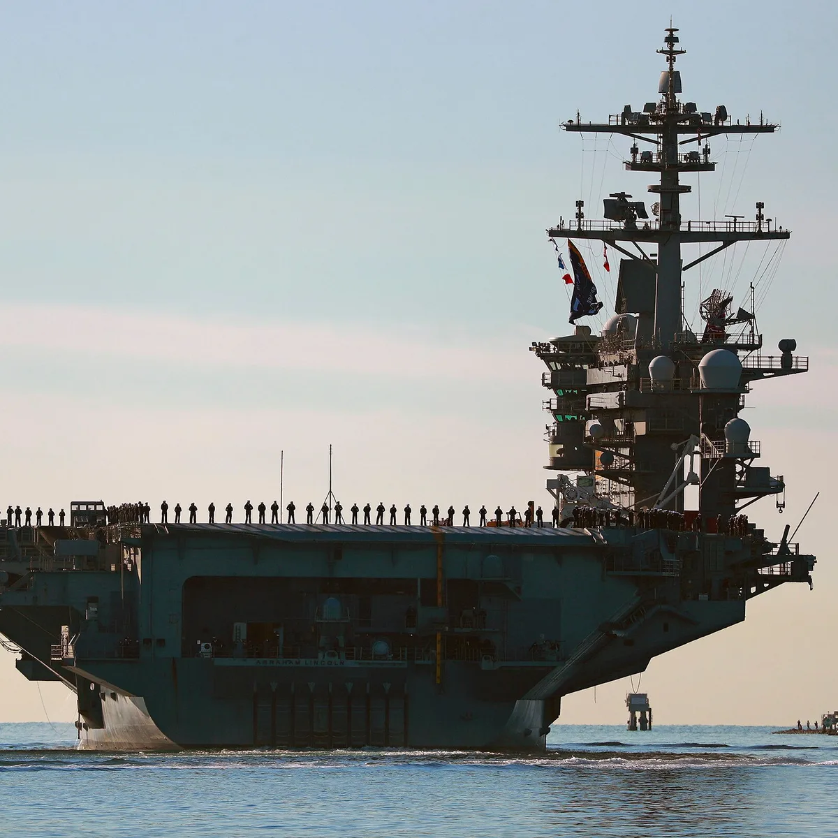 U.S.S. Abraham Lincoln Has Been Deployed for Months, Prompting Concerns
