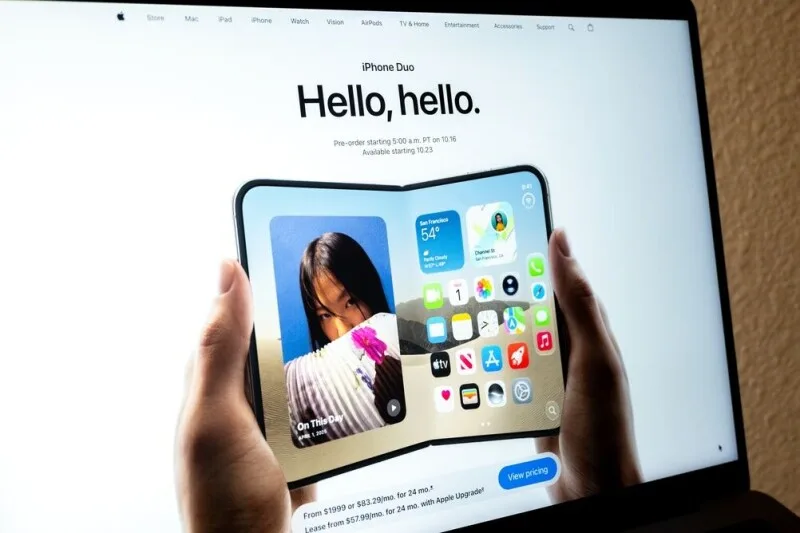 Apple iPhone Duo makes developers think in folds