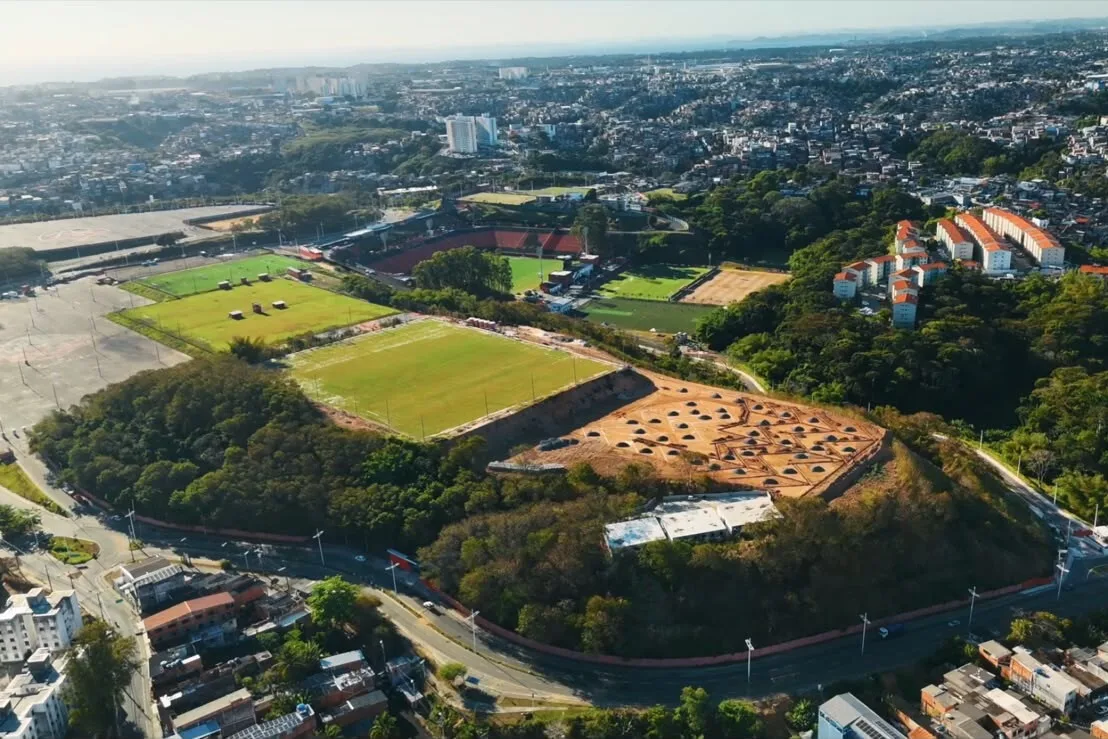 Vitória avança em obras de novo CT e revela prazo para entrega
