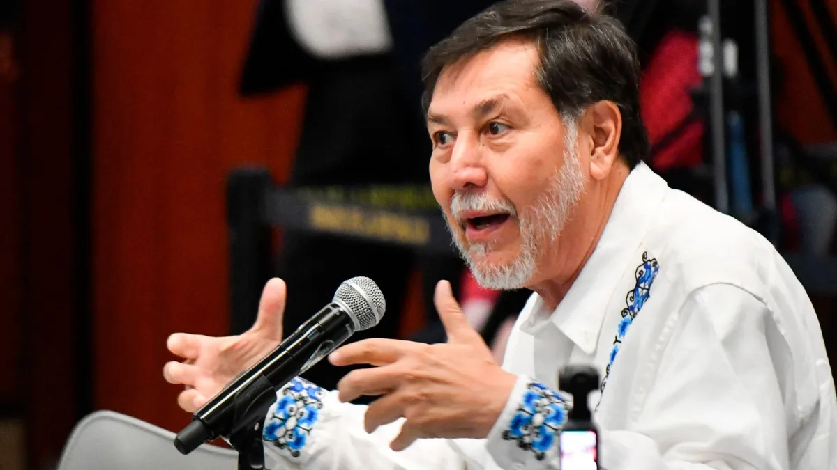 Noroña pide al PT “no tensar la coalición” tras respaldar protesta del IMSS