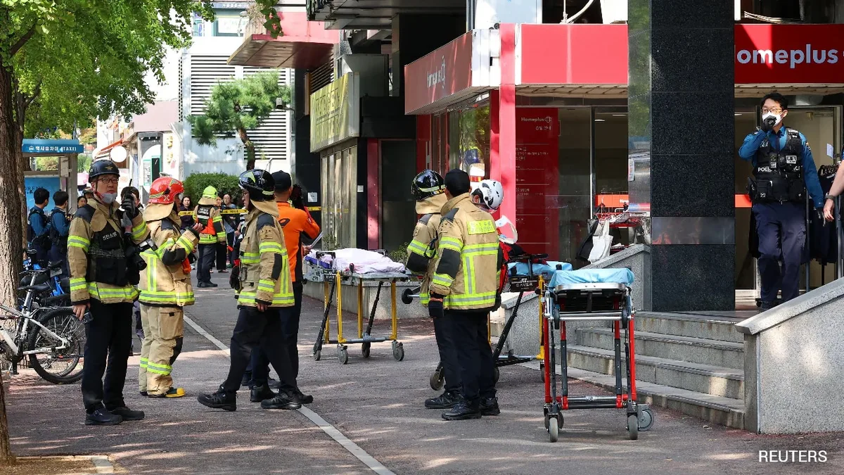8 Injured In South Korea Mall Stabbing, Suspect Arrested