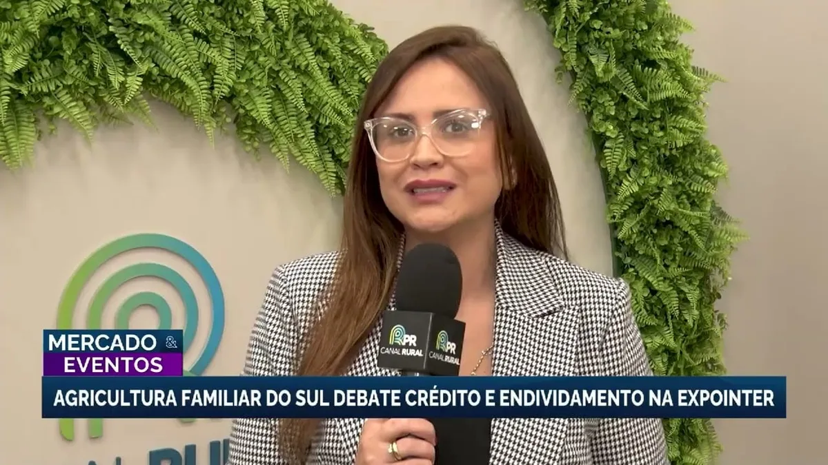 Debate sobre crédito e endividamento da agricultura familiar na Expo Inter