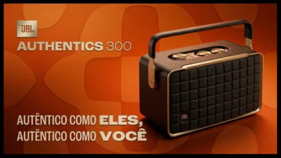 Ofertas do dia: 39% de desconto na caixa Authentics 300 da JBL