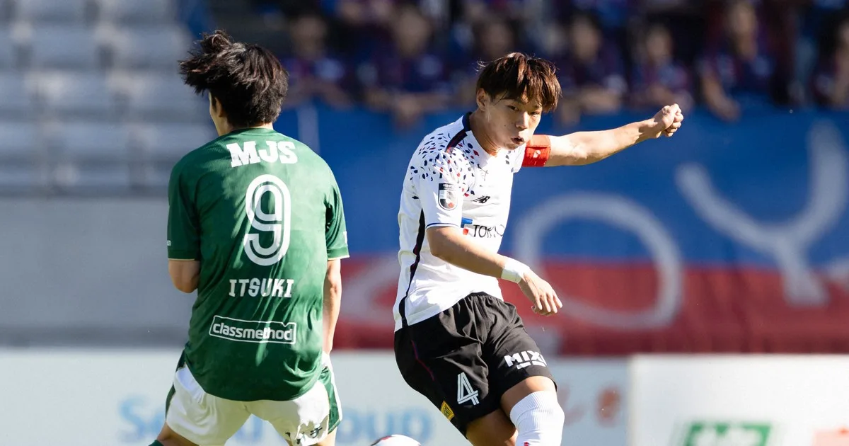 青赤のピッチサイドから:MatchPHOTO J1東京ヴ戦 東京ダービー 稲村隼翔の進化