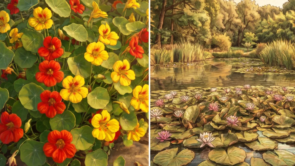 Las altas temperaturas en Francia ponen en riesgo las flores que inspiraron los cuadros de Claude Monet