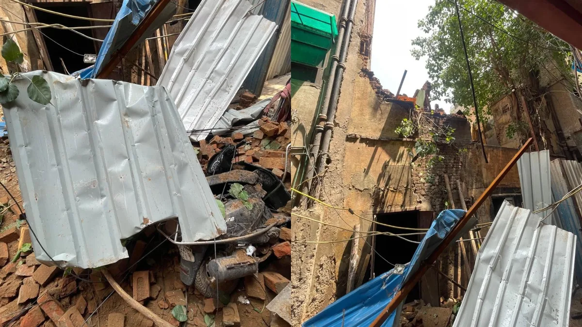 1 dead, 3 injured after building collapses during demolition work in Karol Bagh