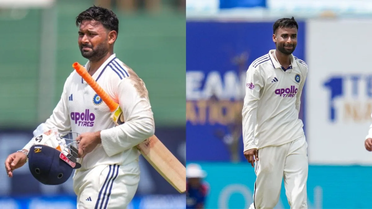 IND vs SL 1st Test: Suthar-Pant shine as India thrash Sri Lanka by 165 runs