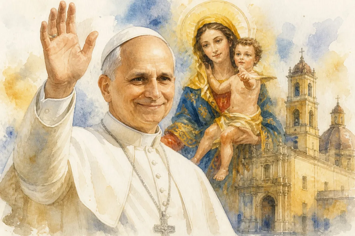 Papa León XIV entregará la Rosa de Oro a Nuestra Señora de la Paz durante su visita pastoral a Chiclayo en noviembre