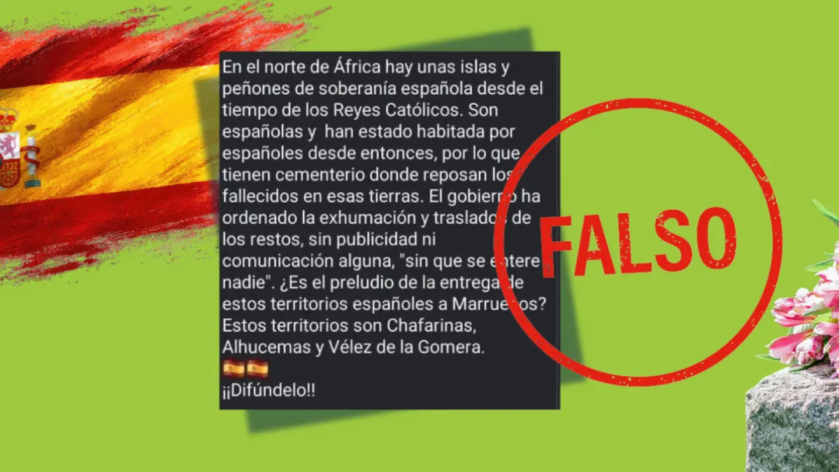 La exhumación y traslado de los restos del cementerio del peñón de Alhucemas y Vélez de la Gomera a Melilla se llevó a cabo en 2021