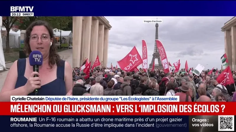 Présidentielle 2027: "L'enjeu pour les Écologistes, c'est d'avoir un débat démocratique", affirme Cyrielle Chatelain, présidente du groupe Les Écologistes
