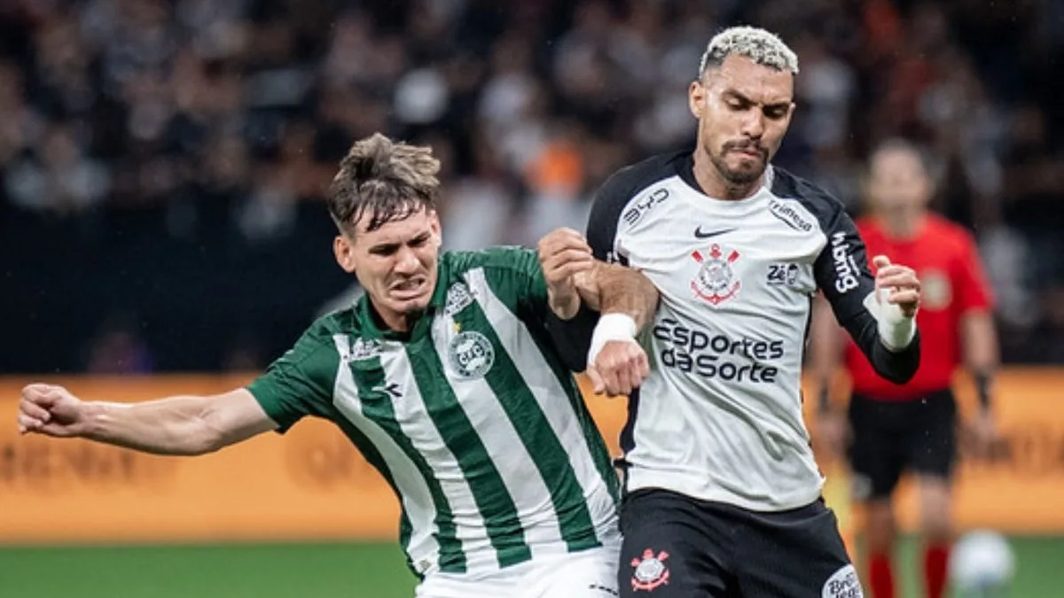 Coritiba x Corinthians: onde assistir ao vivo, horário e escalações pelo Brasileirão