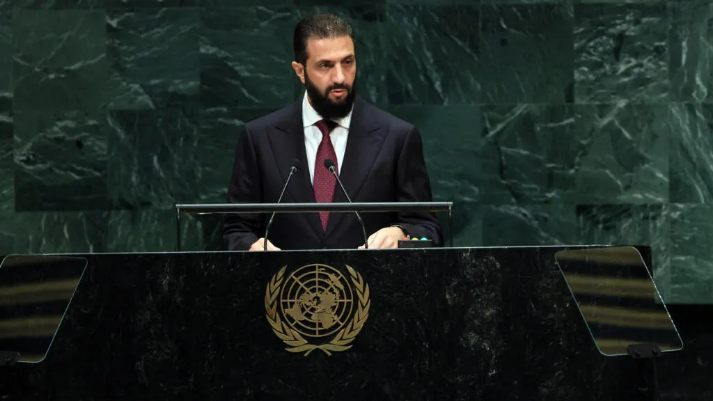"Le Golan restera un territoire syrien" : à l'ONU, le Syrien Charaa met en garde Israël